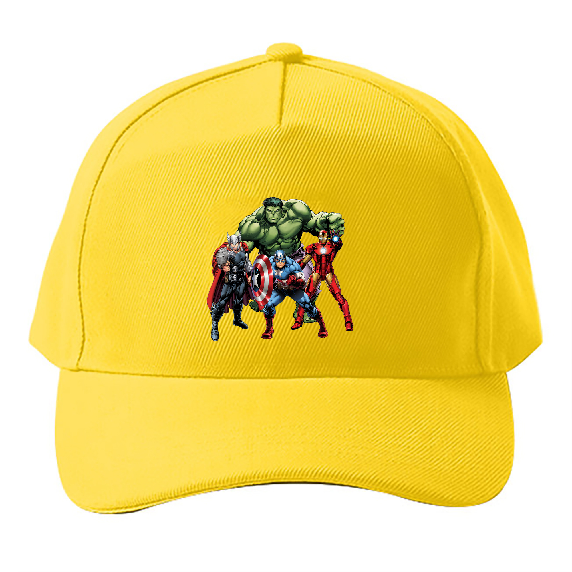 （画像用） アベンジャーズ The Avengers ベースボールキャップ 綿100％ 男女兼用 帽子 スポーツ